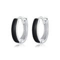 925 Sterling Silver Enamel Plated Earrings