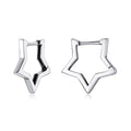 925 Sterling Silver Earrings 1.5cm x 1.7cm for Women