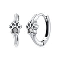 925 Sterling Silver Oxidized Earrings for Women