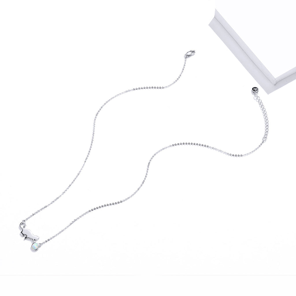 925 Sterling Silver Necklace 40-45cm for Women