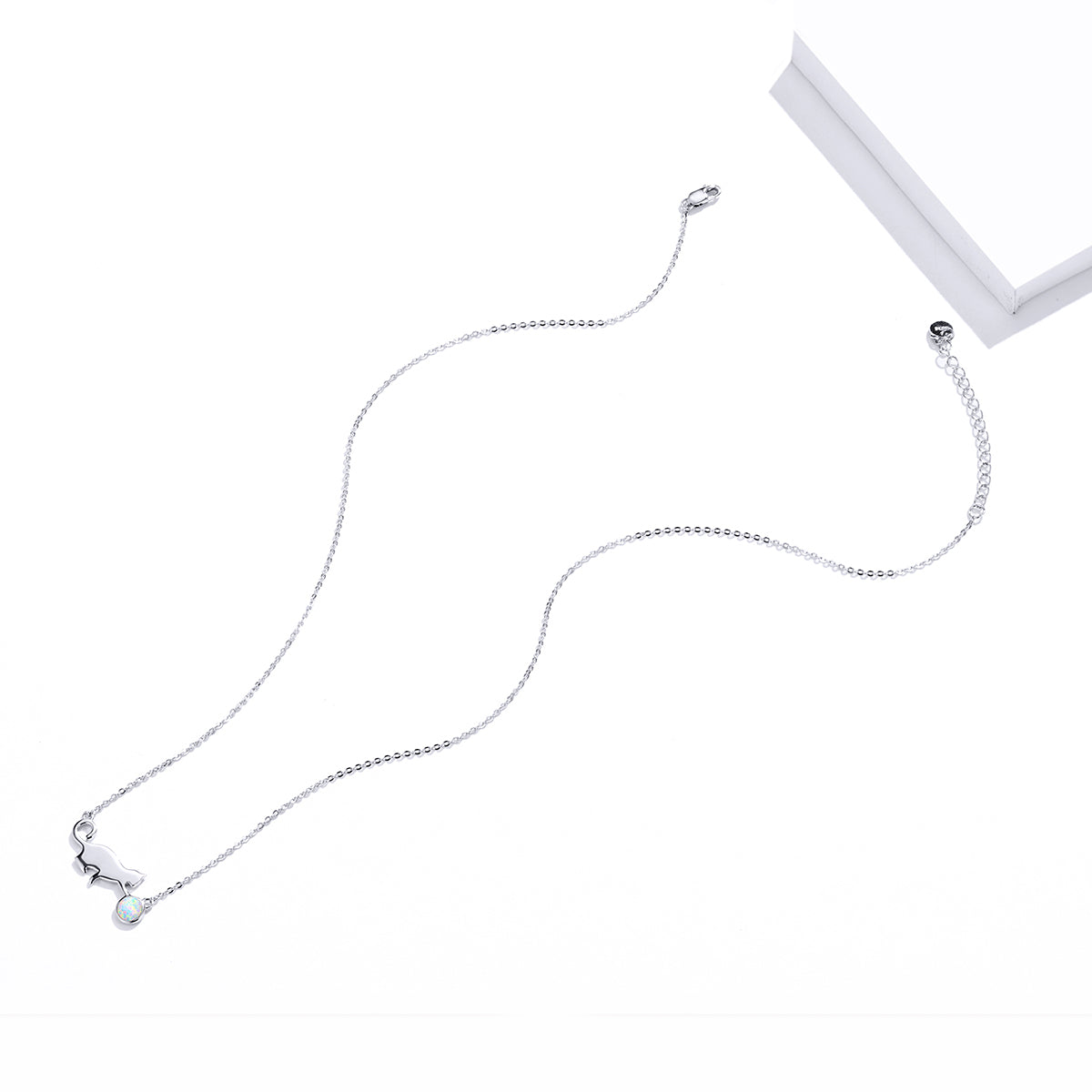 925 Sterling Silver Necklace 40-45cm for Women