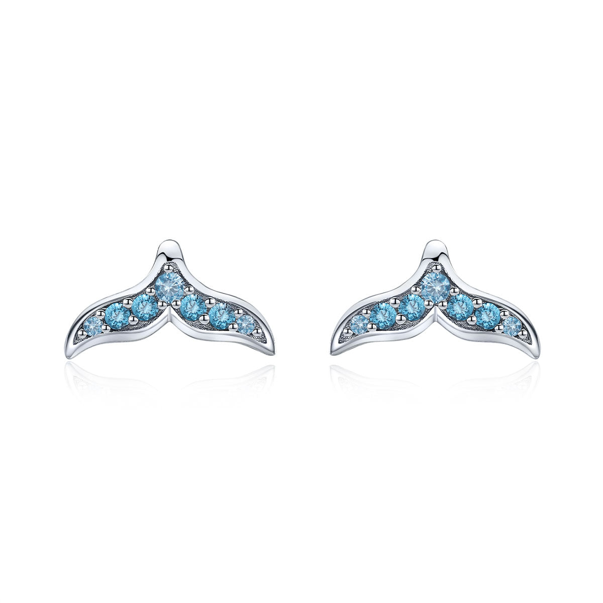 925 Sterling Silver Pavé Setting CZ Earrings