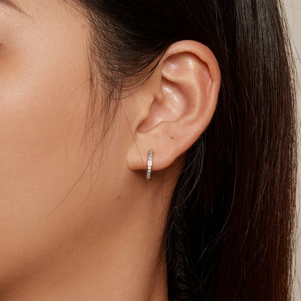 925 Sterling Silver Opal Earrings for Women