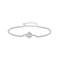 925 Sterling Silver 1 Carat Moissanite Bracelet for Women