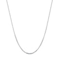 925 Sterling Silver Platinum Plated 45cm Chain Length Necklace for Women