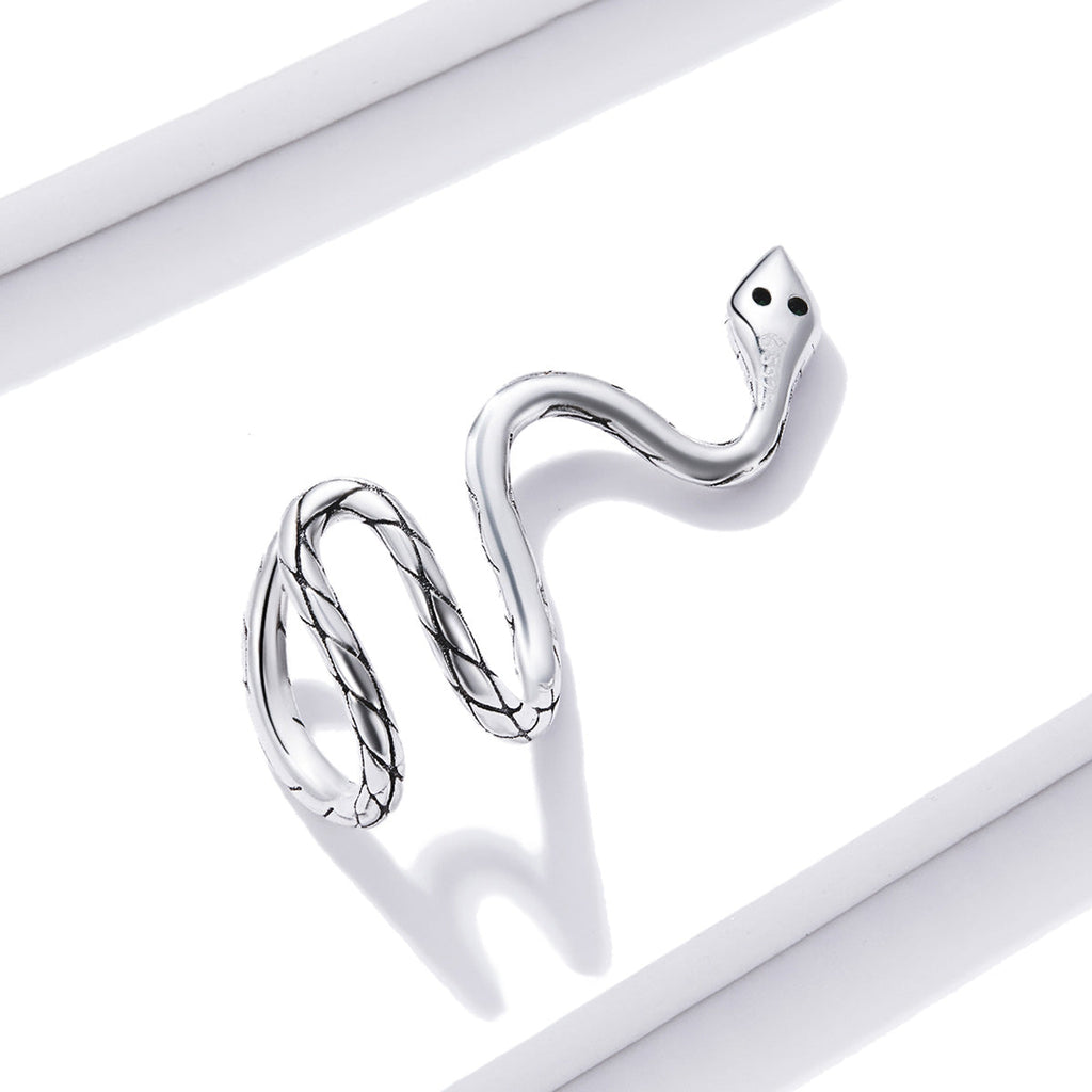 925 Sterling Silver Oxidized 2.5x1.9 cm Pavé Setting CZ Earrings for Women