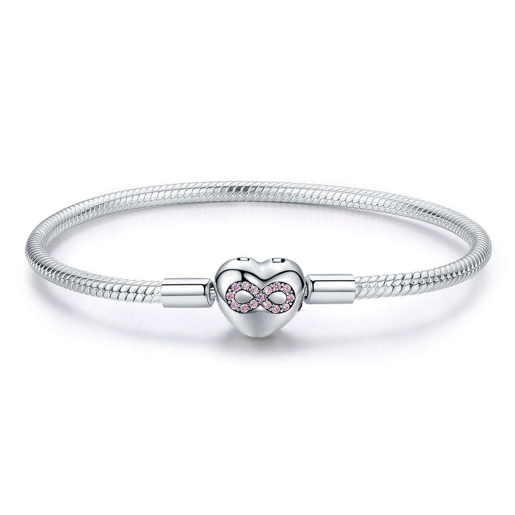 925 Sterling Silver Bracelet 17.0cm for Women