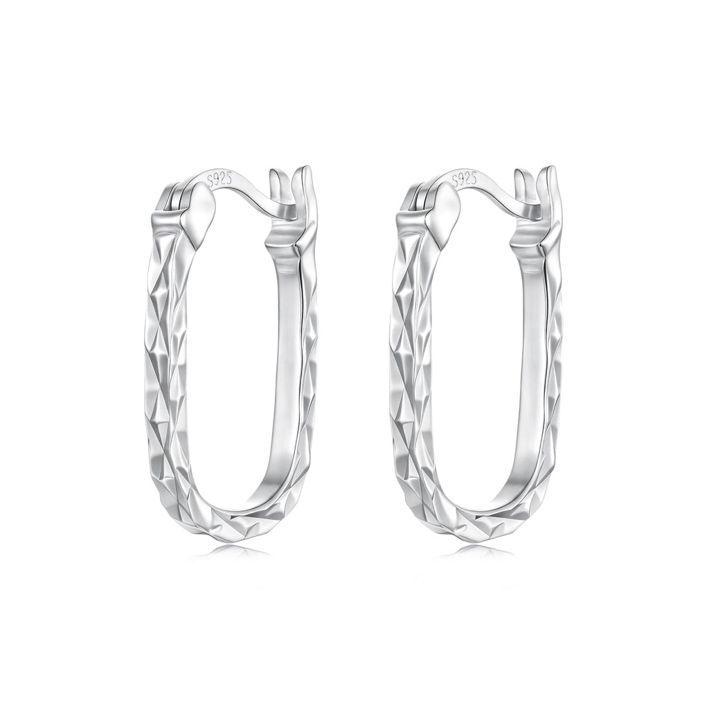 925 Sterling Silver Hoop Earrings for Women