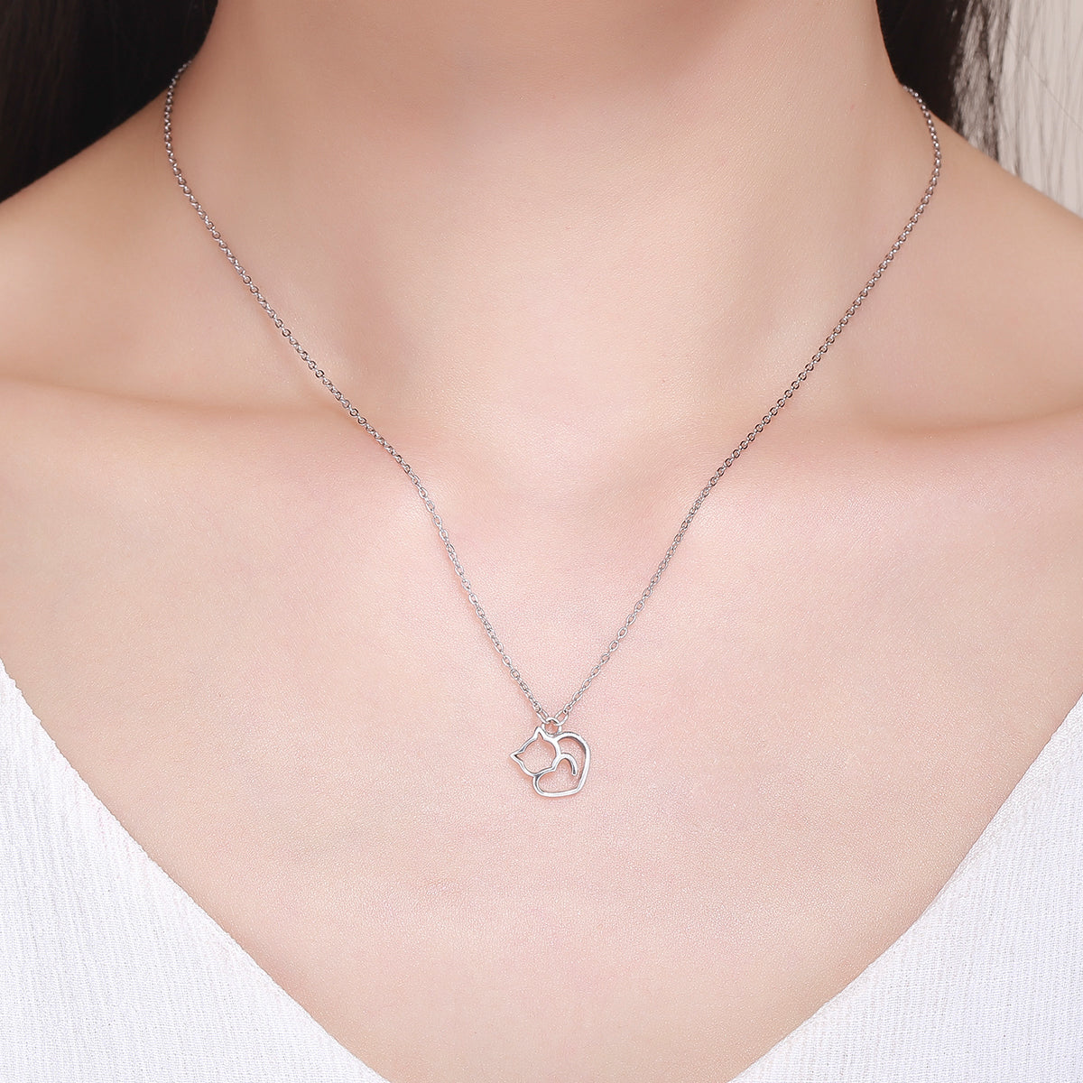 925 Sterling Silver Adjustable Necklace 38-45cm