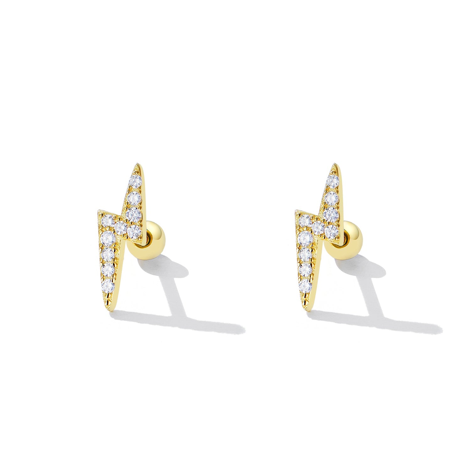925 Sterling Silver Earrings with Pavé Setting CZ for Women
