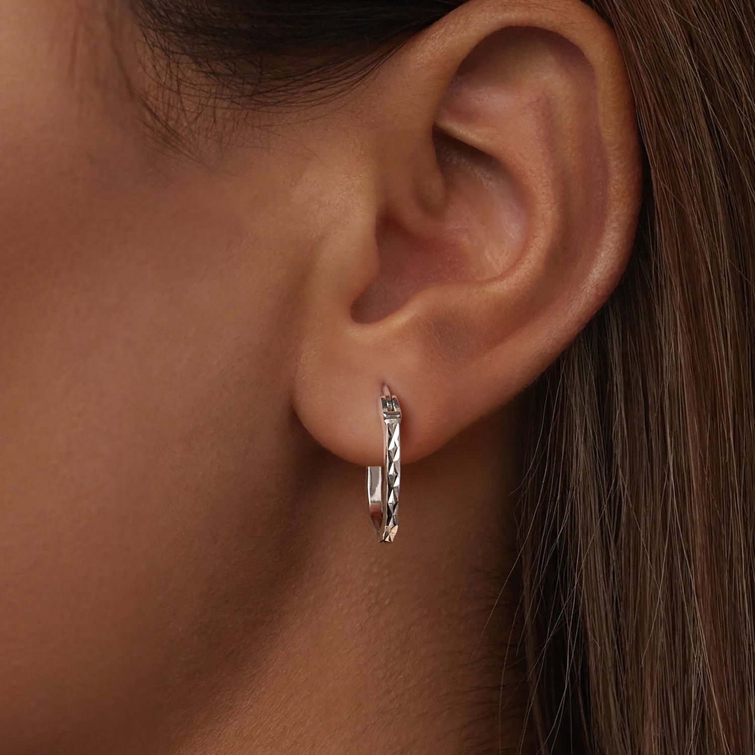 925 Sterling Silver Hoop Earrings for Women