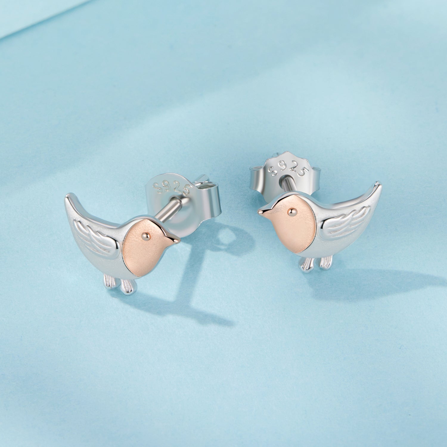 925 Sterling Silver Earrings for Women - 0.6*0.8cm