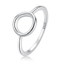 925 Sterling Silver Oxidized Ring Size 6.0 for Women