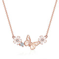 925 Sterling Silver Necklace 45cm with 1.2*2.9cm Pendant for Women
