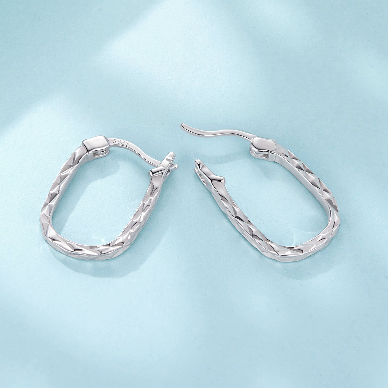925 Sterling Silver Hoop Earrings for Women
