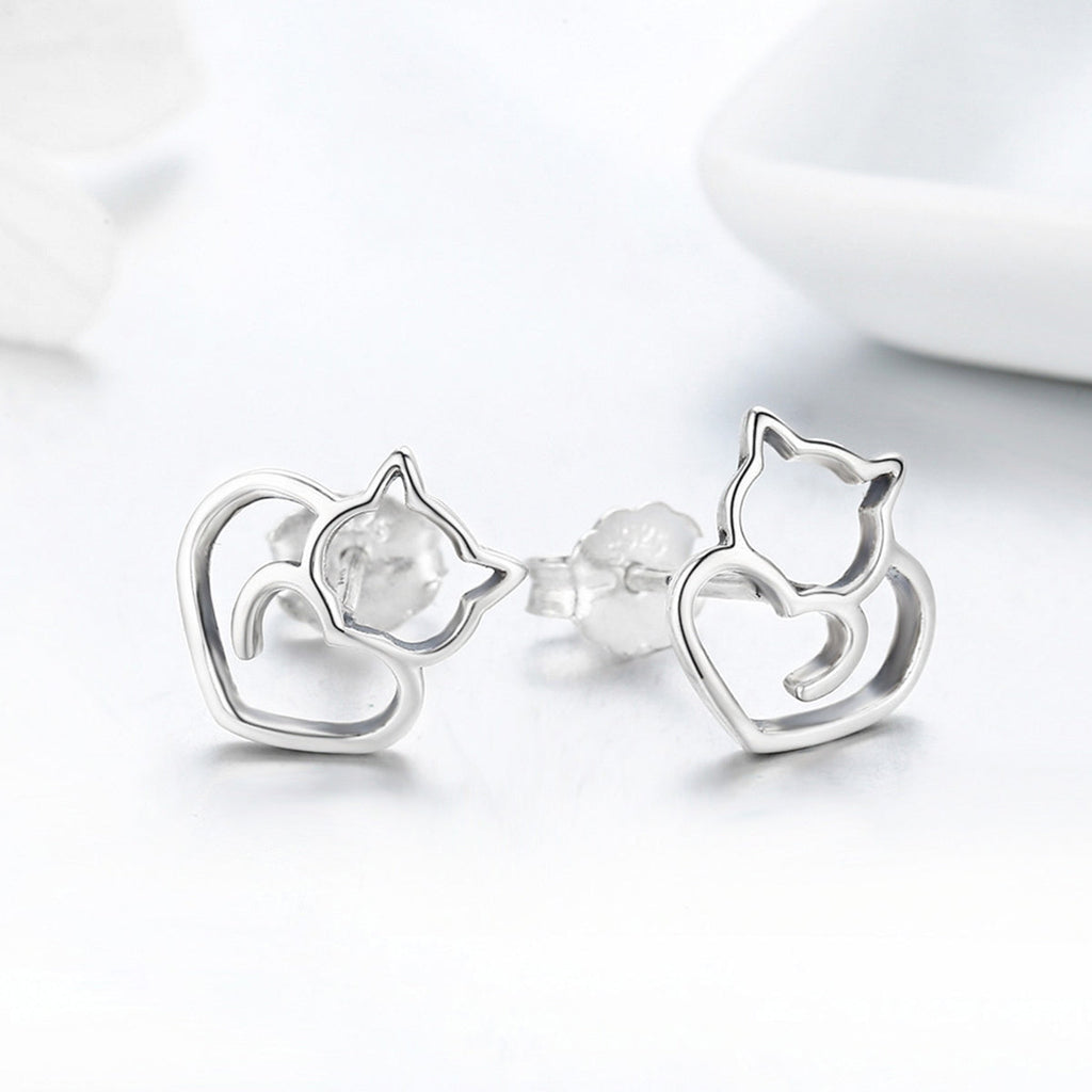 925 Sterling Silver Oxidized Earrings