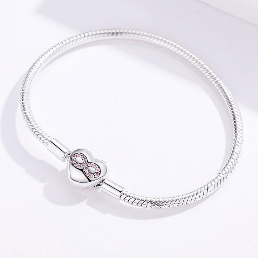 925 Sterling Silver Bracelet 17.0cm for Women