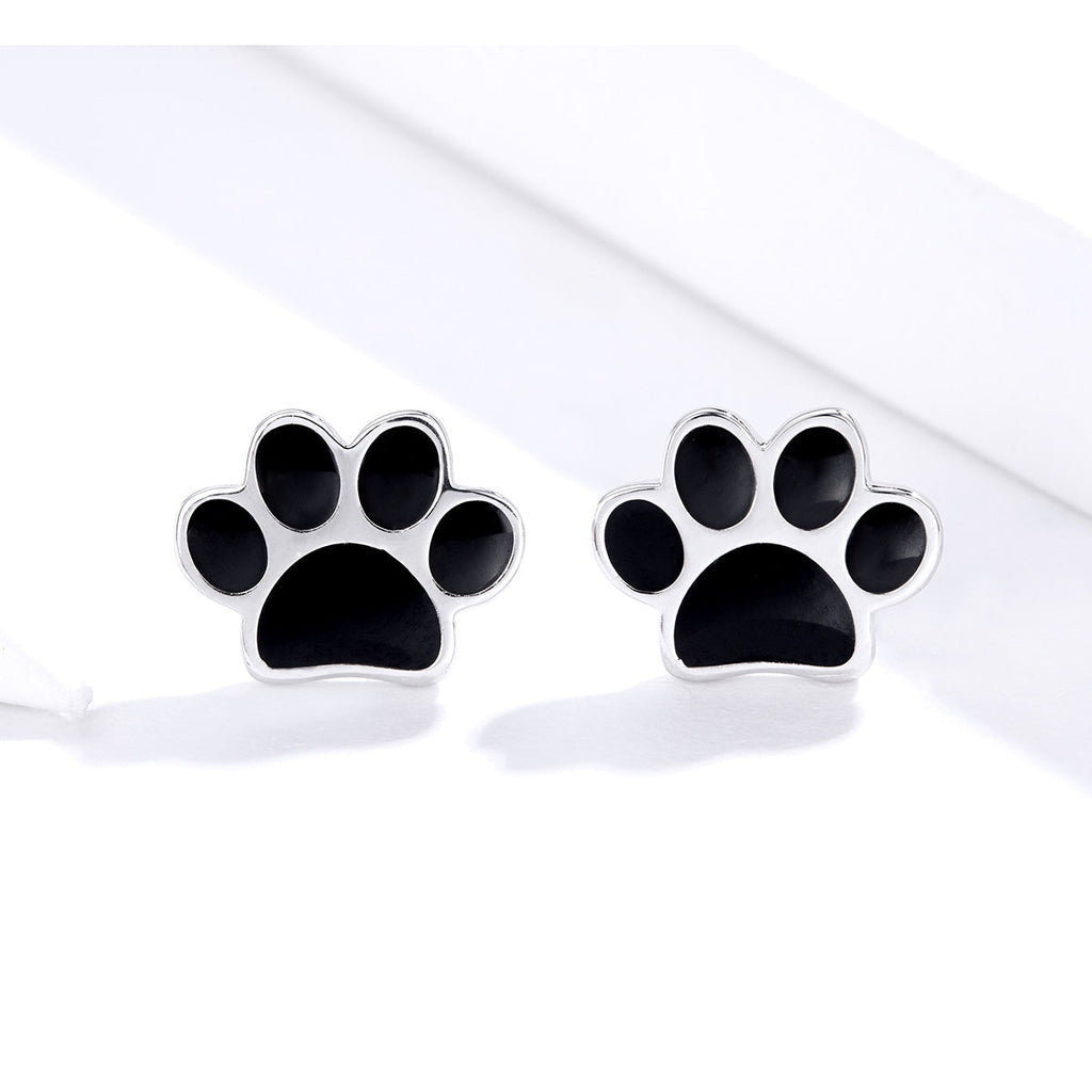 925 Sterling Silver Earrings with Enamel Finish