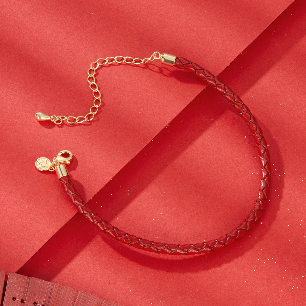 925 Sterling Silver & Gold Plated Adjustable 15+6cm Bracelet for Women