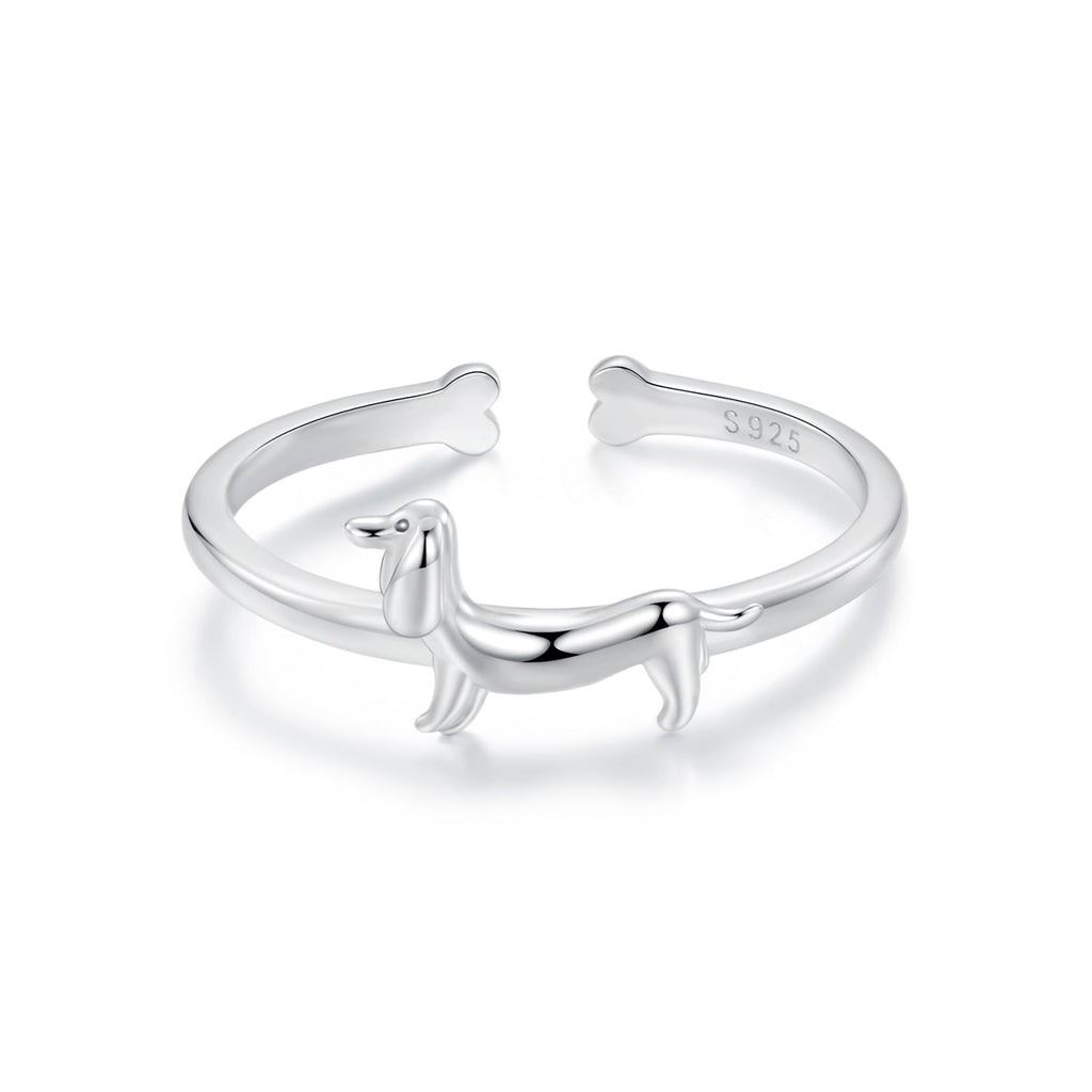 925 Sterling Silver Oxidized Silver 1.6mm Ring for Women