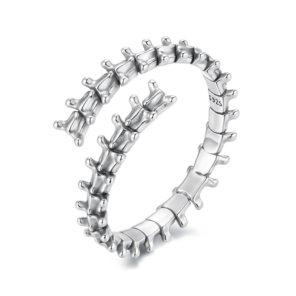 925 Sterling Silver Oxidized Silver Width 0.22-0.37cm Rings