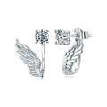 925 Sterling Silver Moissanite 0.50 Carat Earrings for Women