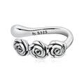 925 Sterling Silver Earrings 0.5*1.2cm for Women