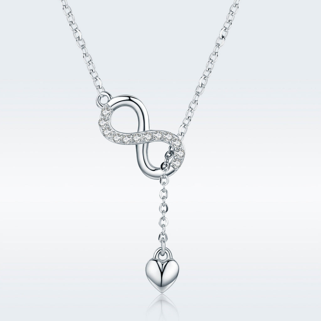 925 Sterling Silver Adjustable Necklace 38-45cm for Women