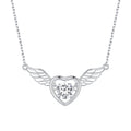 925 Sterling Silver Adjustable Necklace with Zircon and CZ for Women