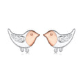 925 Sterling Silver Earrings for Women - 0.6*0.8cm