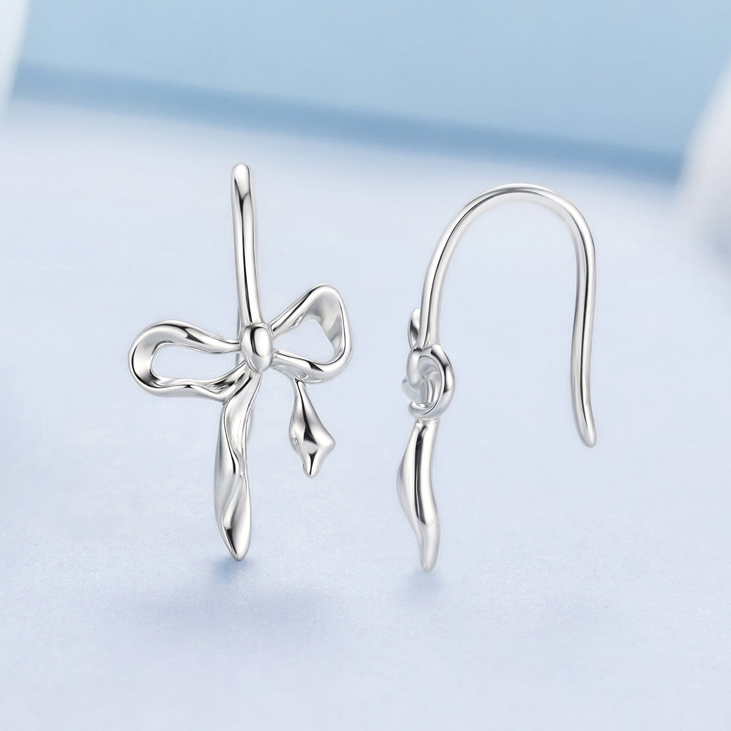 925 Sterling Silver Earrings 1.8cm x 1.0cm for Women