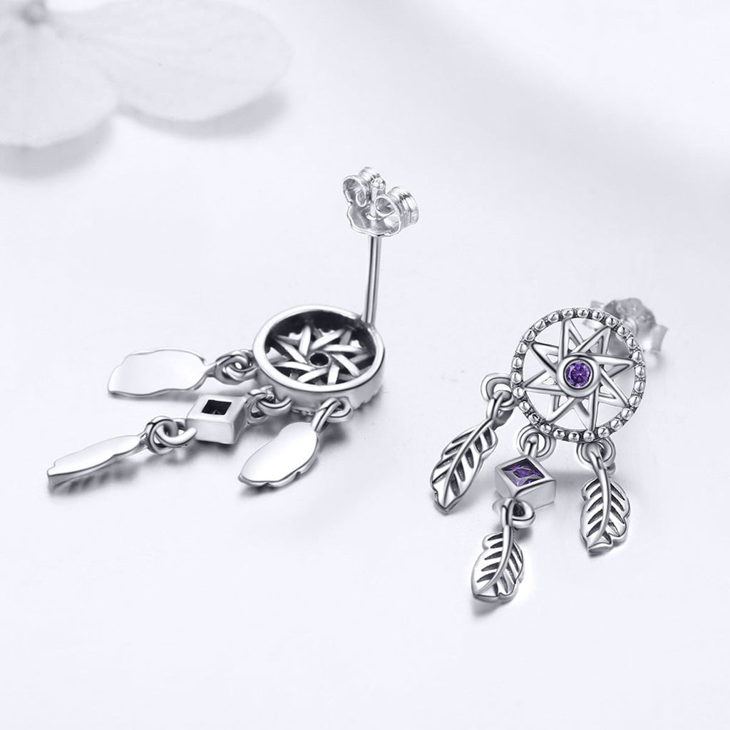 S925 Sterling Silver Pavé Setting CZ Earrings