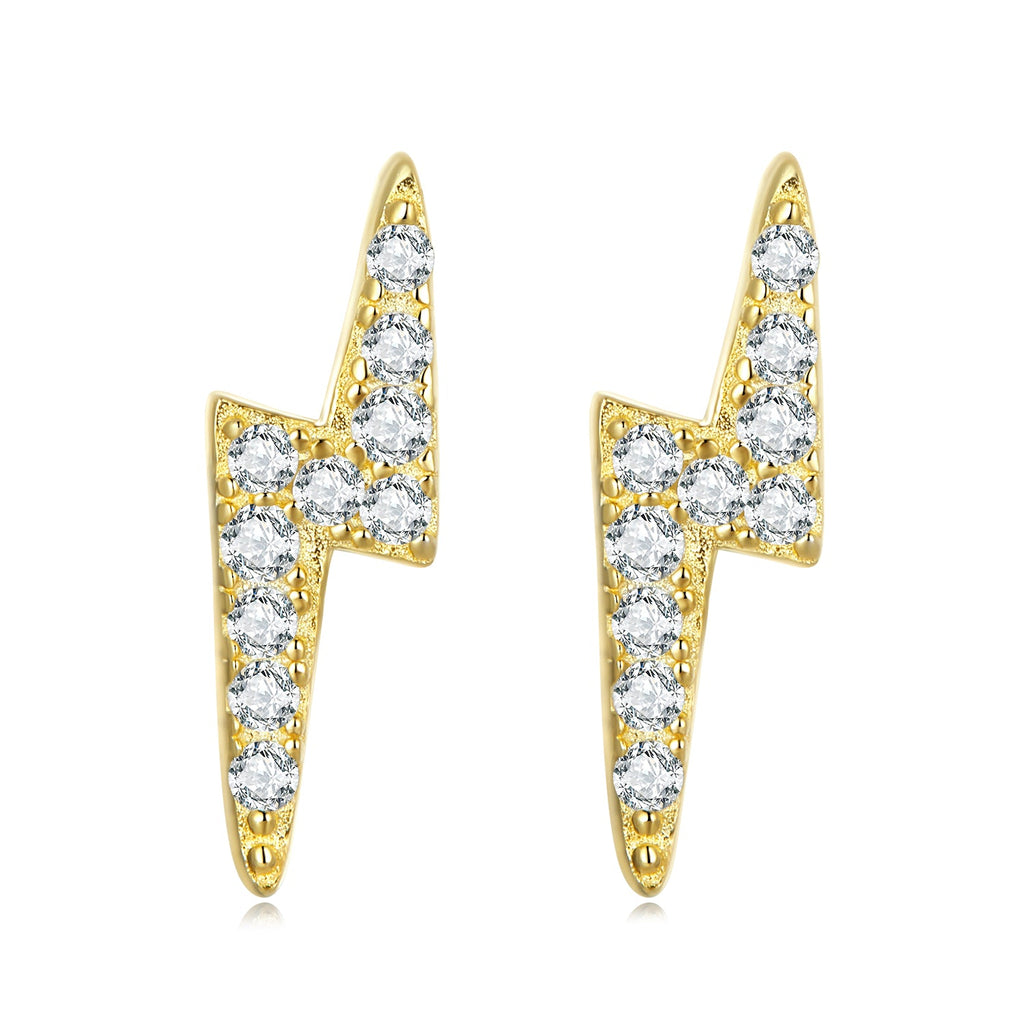 925 Sterling Silver Earrings with Pavé Setting CZ for Women