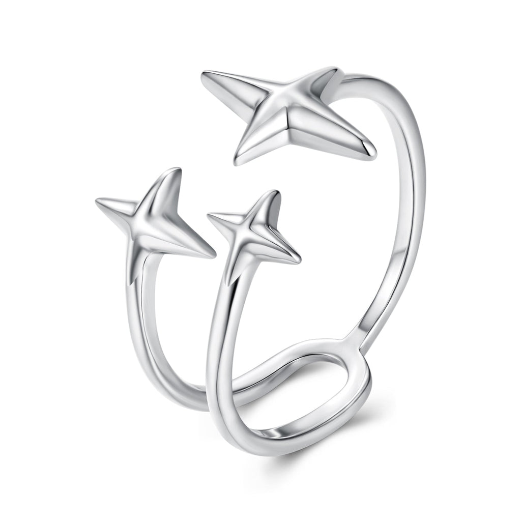 925 Sterling Silver Oxidized Silver Ring for Women