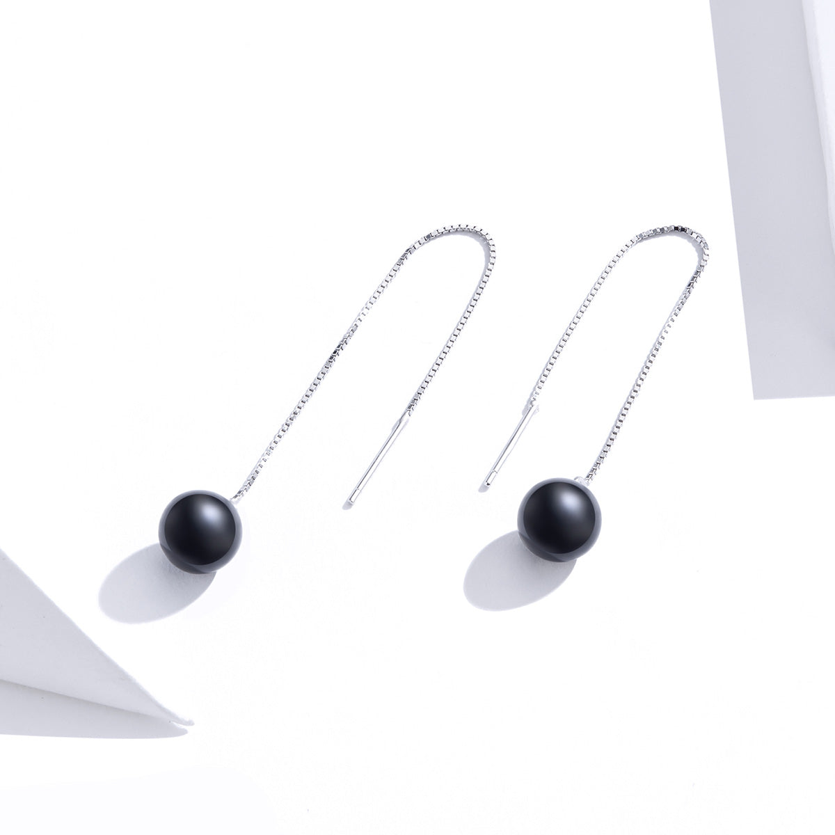 925 Sterling Silver Earrings with Quality Shell Pearl for Women
