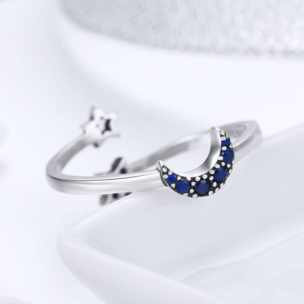 925 Sterling Silver Adjustable Ring, 0.2cm Width, Size 1.1*0.7cm, Women