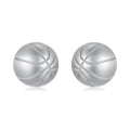 925 Sterling Silver Plated White Gold Earrings