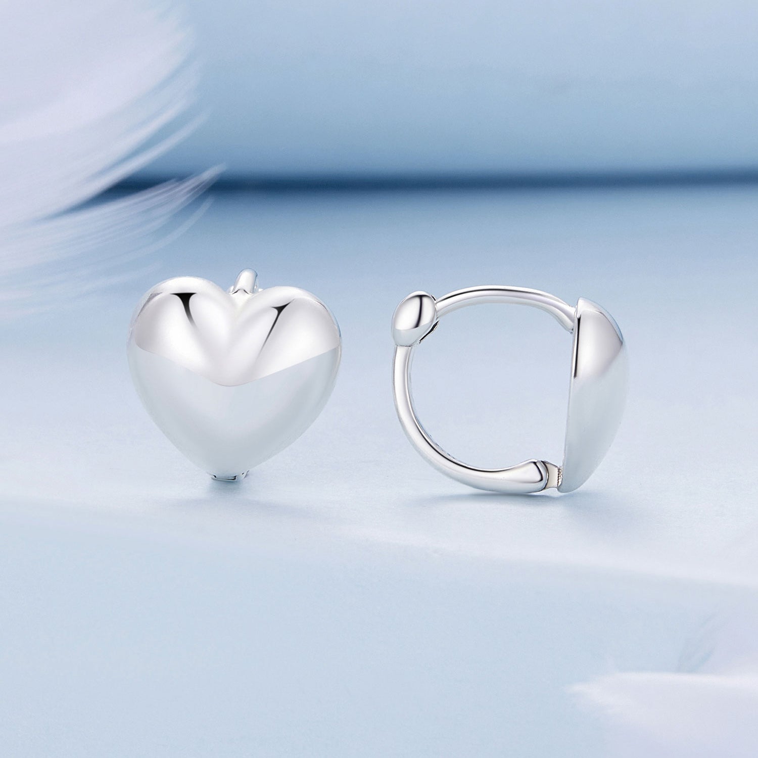 S925 Oxidized Silver 11mm Earrings for Women