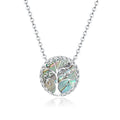 925 Sterling Silver Adjustable Mica Necklace for Women
