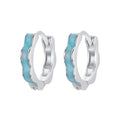 925 Sterling Silver Enamel Plated Earrings for Women