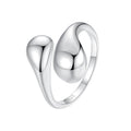 925 Sterling Silver Plated Gold Ring for Women