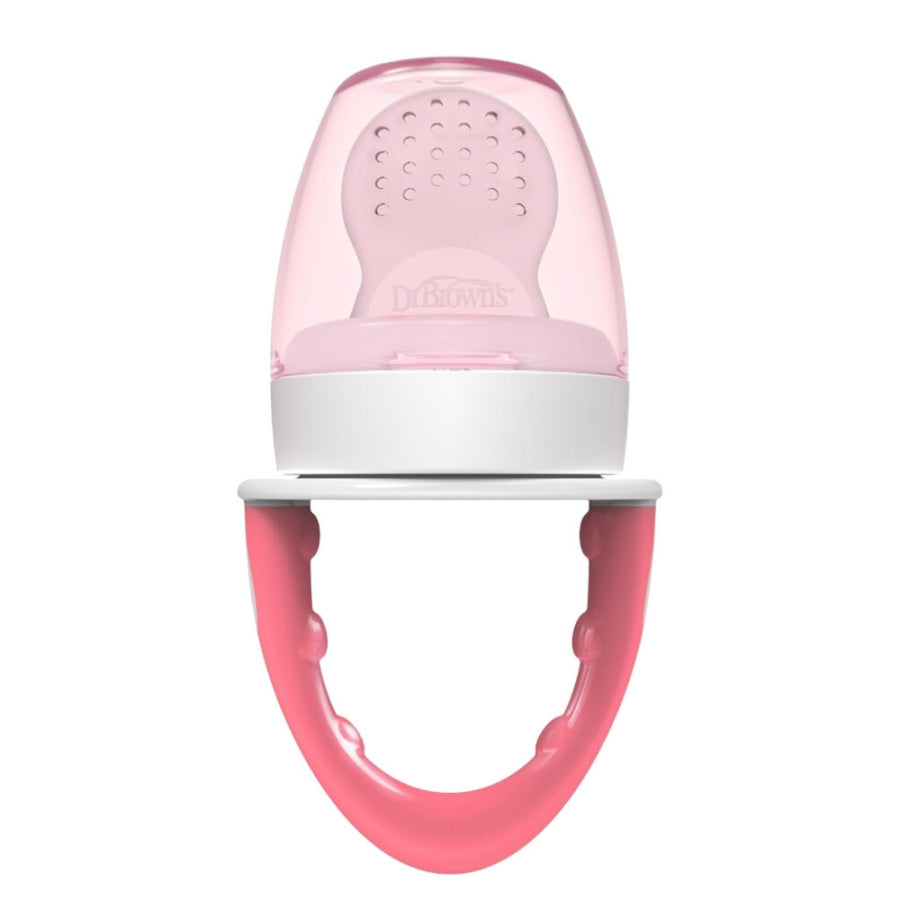 Dr. Brown's Fresh Firsts Silicone Feeder for Pink 1 Pack
