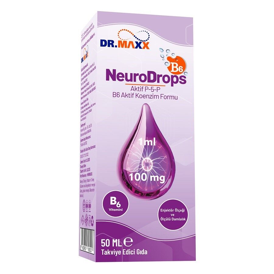 Dr.Maxx Neuro Drop B6 Liquid Supplement with P-5-P 50ml