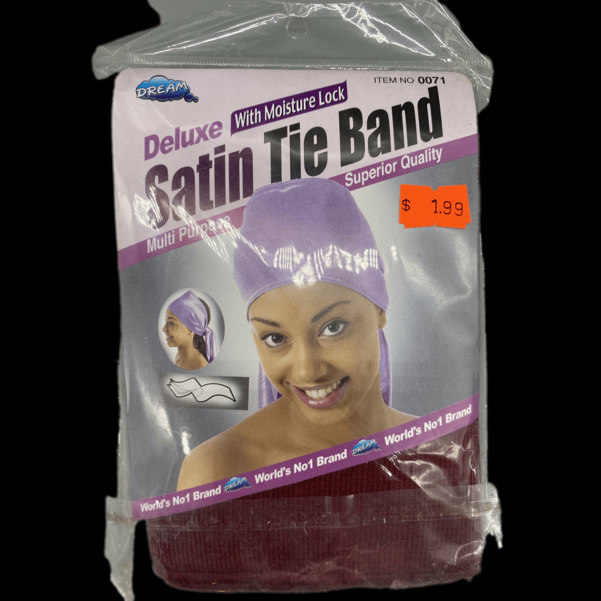 Dream Deluxe (With Moisture Lock) Satin Tie Band