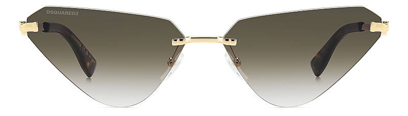 Dsquared D2 0108/S Women's Oversized Designer Sunglasses 63mm