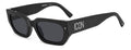 Dsquared ICON 0017/S Women's Rectangular Sunglasses 53mm