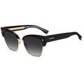 Dsquared2 D2 0015/S Grey Women's Square Sunglasses 57mm