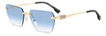 Dsquared2 D2 0102/S Azure Square Men's Sunglasses 1 Unit