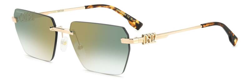 Dsquared2 D2 0102/S Green Gradient Men's Sunglasses