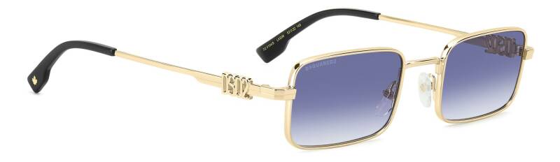 Dsquared2 D2 0104/S Dark Blue Square Men's Sunglasses